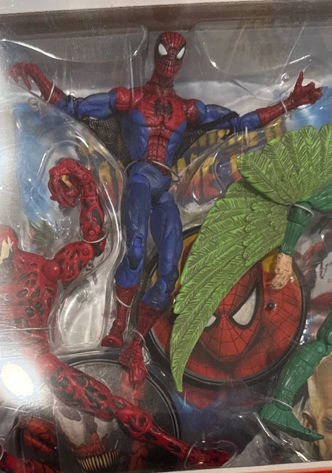MARVEL LEGENDS SPIDER-MAN’S TEMIBLES ENEMIGOS FIGURAS CARNICERÍA BUITRE LAGARTO RINOCERONTE Foto 4 de 4