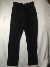 Vtg 80s 90s Giorgio Sant Angelo Dress Pants Womens 10 Black Office Siren Chic
