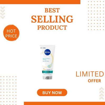 Rejuvenating Skin Firming & Toning Body Gel Cream with Q10 & Vitamin C - 6.7 Oz