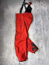 Pantalon de ski rouge Scott GORE-TEX Pro Shell avec bretelles Outdoor Life ho...