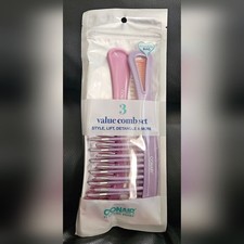 Conair 3-Piece Value Comb Set NEW