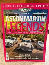 Classic & Sports Cars Aston Martin Legends UK Magazine Issue 8 NEW