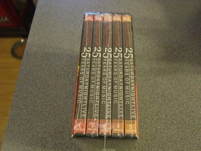 Saturday Night Live - 25 Years of Music (DVD, 2003, 5-Disc Set