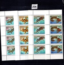 RB 4X SOMALIA - MNH - NATURALEZA - ANIMALES - RANAS - REPTILES 