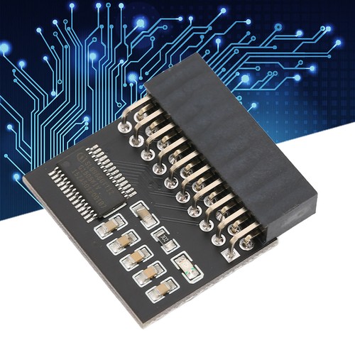 TPM 1.2 Encryption Security Module Strong Encryption LPC 20pin 2.0 TPM Proce NEW - Zdjęcie 9 z 12