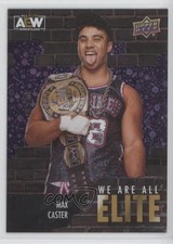 2023 Upper Deck AEW All Elite Wrestling We Are Purple /25 Max Caster #AE-21 17an
