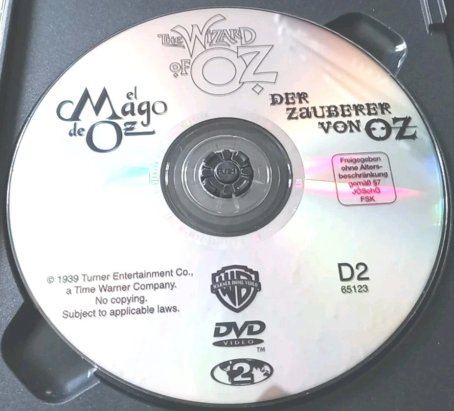 The Wizard of Oz (1939) French DVD - Rare Video - Like New - Image 3 of 4