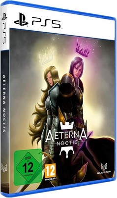 Aeterna Noctis: Caos Edition Buch 3xOST 2xPostkarten Steelbook PS5 Videospiel UK