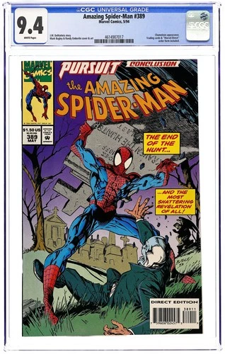 Amazing Spider-Man #389 CGC 9.4 1994 4614907017