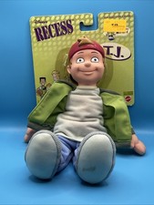 DISNEY'S ONE SATURDAY MORNING RECESS T.J. MUÑECA DE PELUCHE - MATTEL - NRFP súper rara