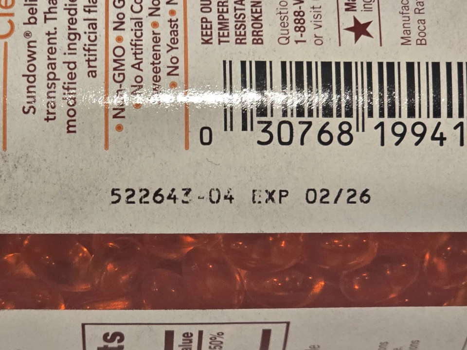 SUNDOWN Vitamina D3 2000iu 50mcg 350 cápsulas blandas *Dientes óseos salud inmune* EXP-2/26 Foto 2 de 4