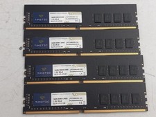 LOT OF 4 TIMETEC 16GB 4X16GB PC4-2400 DESKTOP RAM MM723