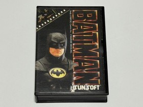 [FC] Batman Famicom software SUNSOFT Complete item with valuable postcard Good