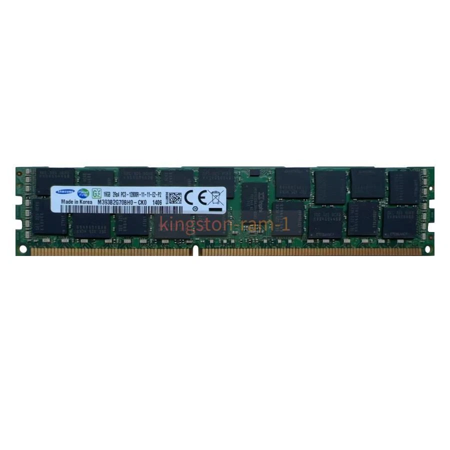 Samsung 16GB/32GB/64GB DDR3 1600MHZ PC3-12800R 2Rx4 REG ECC Server Ram 1.5V Lot - Image 2 of 4