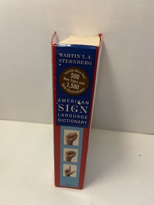 American Sign Language Dictionary-Flexi by Martin L. Sternberg