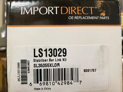 Import Direct Chassis Stabilizer Bar Link KiT SL35055XLOR Land Rover Range Rover