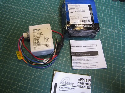 1 Acuity Controls nLIGHT NPP16 D EFP Power Relay Pack 0-10V Dimming White 265LYJ