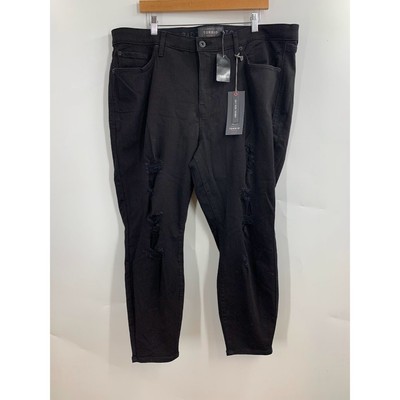 Torrid Women's Sky High Skinny Distressed Prem Stretch High-Rise Jean SZ 22 NWT