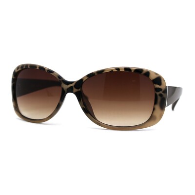 Womens Narrow Rectangle Butterfly Chic Sunglasses