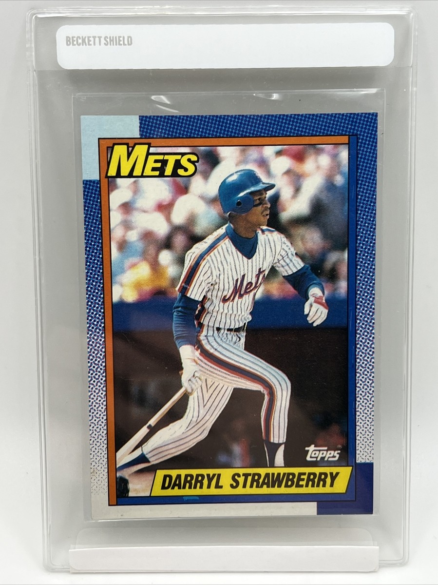 1990 Topps Darryl Strawberry Baseball Card #600 Mint FREE SHIPPING