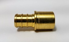 20 PIECES 1/2" PEX X 1/2" MALE SWEAT ADAPTERS BRASS CRIMP FITTINGS LEAD FREE