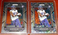 2022 Prizm JALEN NAILOR SILVER NO HUDDLE ROOKIE + 1 BASE ROOKIE RC - VIKINGS!
