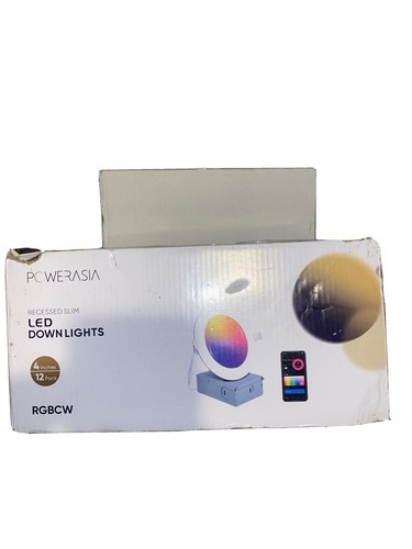 12 Pack Smart Recessed Lighting 4 Inch, Ultra-Thin LED Recessed Lighting (new)