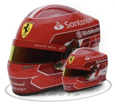 2024 Charles LeClerc Mini Helmet - 1:2 Scale - Ferrari Bell F1 Helmet - 4100304