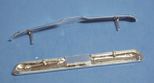 AMT 1972 GMC Jimmy, Chevy Blazer. Chrome Bumper Set (Latest Release) 1/25 Scale - Picture 3 of 5