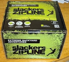 Slackers Zipline - RARE 48' Falcon Flyer Seat Kit - Extreme Backyard Adventures