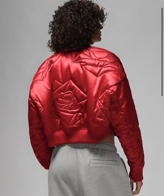 NEW !!! Jordan × Teyana Taylor Women's Varsity Jacket