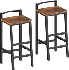 Adjustable Barstools,Bar Stools Set of 2,24" Counter Height Stools,Industrial...