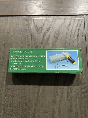Lockheed Tools Lockheed Martin 15 piece ratcheting tool kit with case. | eBay