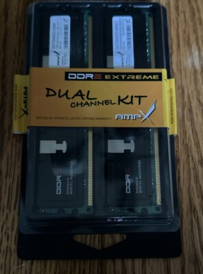 Wintec AMPX 2GB Kit(2X1GB) PC2-6400 DDR2-800MHz