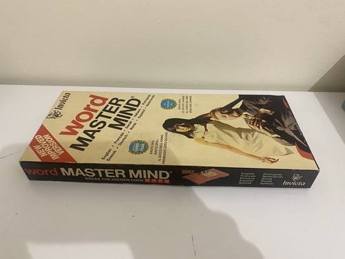 Word Mastermind Board Game Invicta 1975 Vintage Retro - Picture 4 of 7