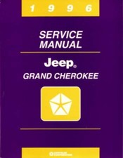 1996 Jeep Grand Cherokee Shop Service Repair Manual Engine Drivetrain Electrical