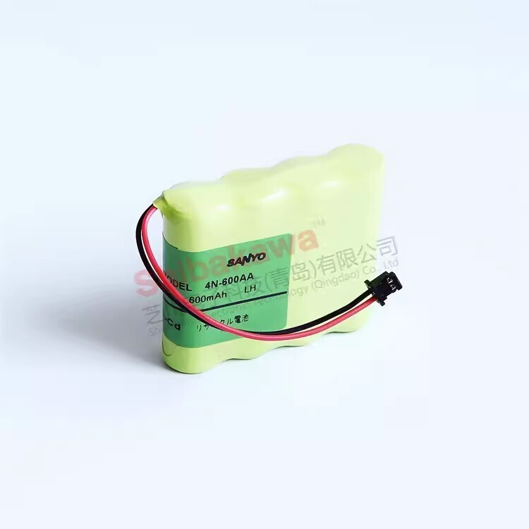 1 pc. New 4N-600AA 4.8V 600mAh Ni-MH Ni-Cd rechargeable batt