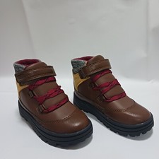 Carters Ori toddlers Boys Brown color block outdoor hiking Boots 8M CF21L09B