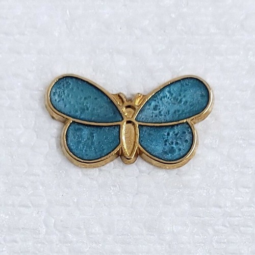 JHB Metal Gossamer Butterfly Button 23mm Shank Novelty Shaped Sewing Art Crafts - Picture 12 of 12