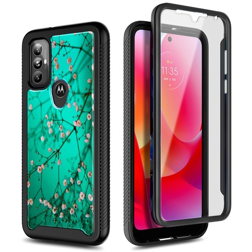 For Motorola Moto G Power 2022, Full Body Phone Case + Built-In Screen Protector - 第 106/106 張圖片