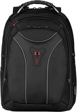 Image of Wenger Backpack 17'' Laptop Backpack Carbon 600637 Carbon Rucksack Bag Black