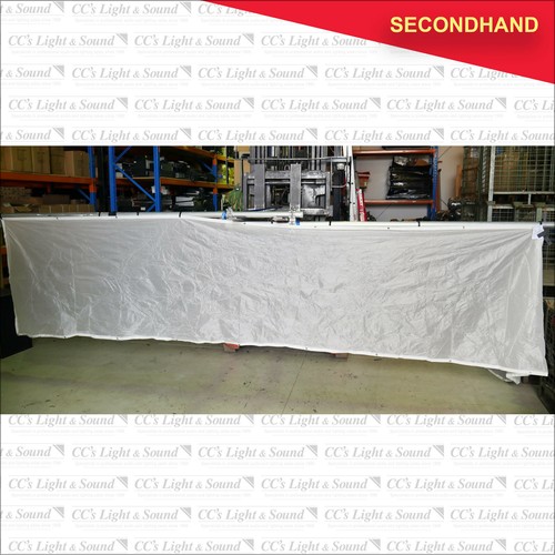 White Parachute Material Border Dress Kit - Picture 2 of 7