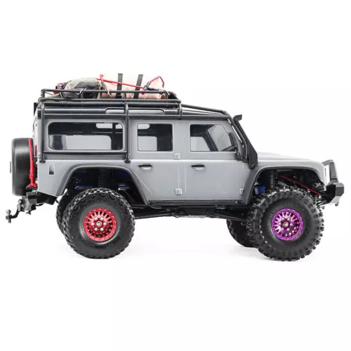 Llantas y neumáticos Beadlock de aluminio de 1,0" 4 piezas para Traxxas TRX4M 1/24 SCX24 AX24 1/18 - Imagen 5 de 20