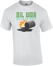 Oil War War For The Energy Retro T-Shirt