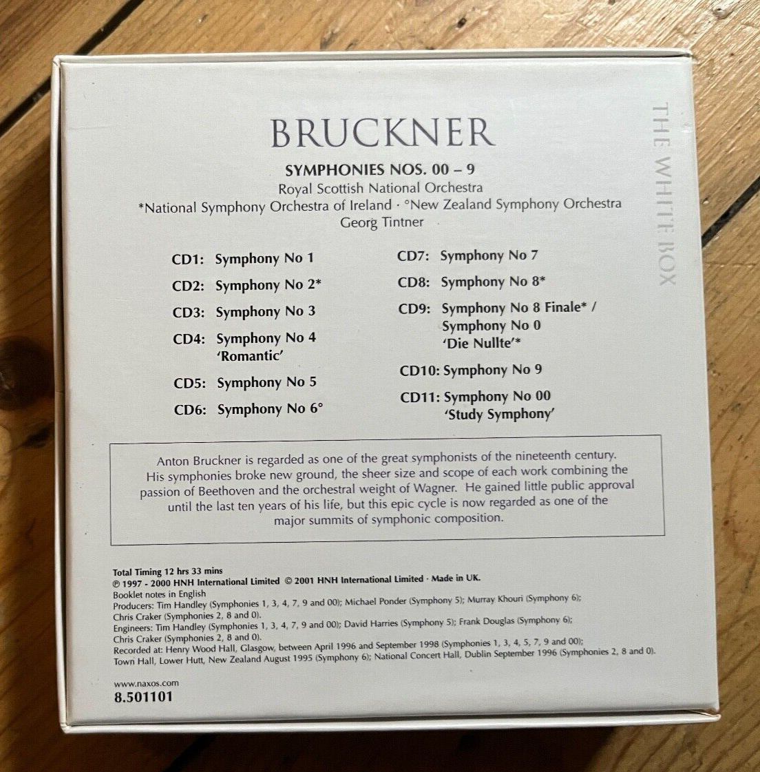 【輸入盤】Bruckner：the complete symphonis Anton Bruckner - Bruckner: The Complete Symphonies [Box Set
