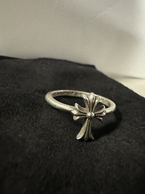正規 CHROME HEARTS BUBBLE GUM RING CROSS Chrome Hearts Bubble Gum Cross Ring 5 | eBay