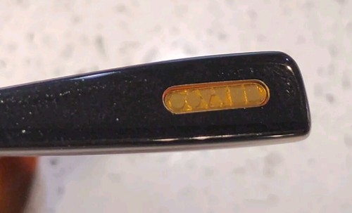Oliver Peoples Audrey RX Eyeglasses Polished Black 52-17-140 Made In Japan - Picture 7 of 8