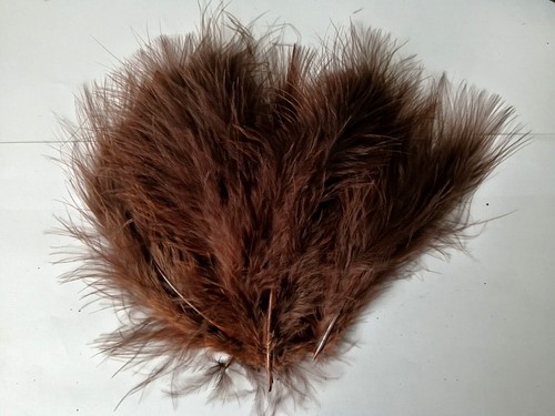 20 PACK OF MARABOU FEATHERS-CHOICE OF COLOURS AVAILABLE-FLY TYING - CARD MAKING - 第 27/39 張圖片