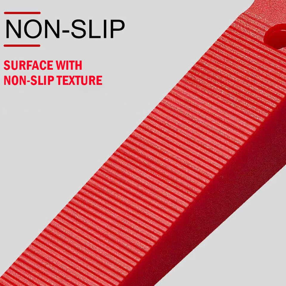 6pcs Furniture Wedges Levelers Plastic Wedge Set Adjustment Tool for