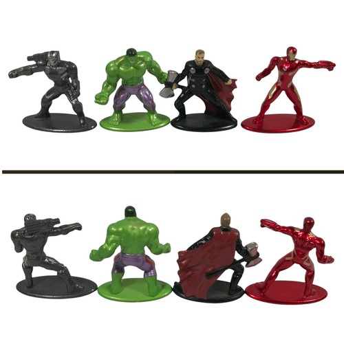 Jada Nano Metalfigs Marvel Comics Avengers Spiderman Mini Figures Set Of 25 - Picture 12 of 13
